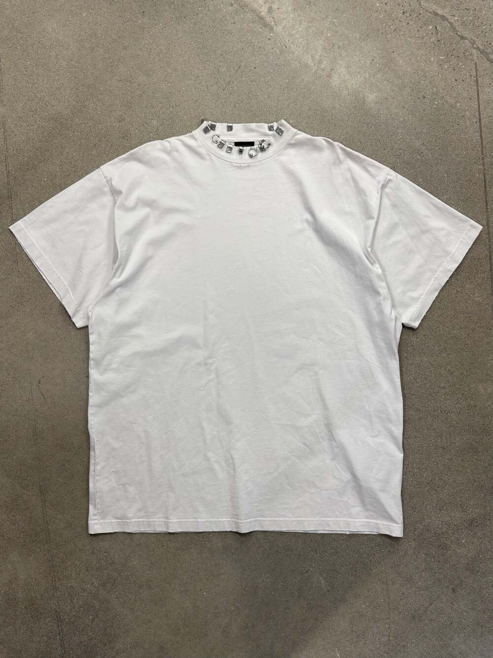 Balenciaga Pierced Oversized T-Shirt - XXL (3)